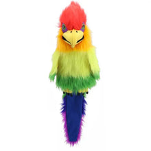 Load image into Gallery viewer, Rainbow Bird Puppet (18&quot;)
