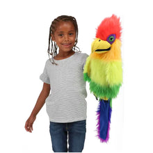 Load image into Gallery viewer, Rainbow Bird Puppet (18&quot;)
