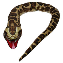 Load image into Gallery viewer, Snake, (Brown) Puppet (62")
