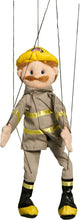 Load image into Gallery viewer, Fireman Marionette, Sunny (16&quot;)
