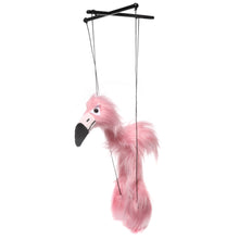Load image into Gallery viewer, Pink Flamingo Marionette (Small - 8")
