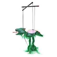 Load image into Gallery viewer, Green Dragon Marionette (Small - 8")
