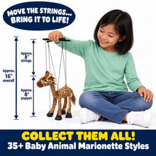 Load image into Gallery viewer, Giraffe Marionette (Small - 8")
