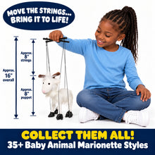 Load image into Gallery viewer, White Goat Marionette (Small - 8")
