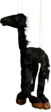 Load image into Gallery viewer, Black Horse Marionette (Jumbo - 26&quot;)
