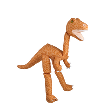 Load image into Gallery viewer, Dinosaur Marionette, Orange (Jumbo - 26")
