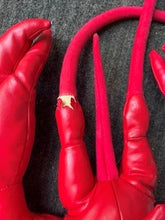 Load image into Gallery viewer, Lobster Puppet, Red (18&quot;) IMPERFECT
