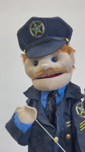 Load and play video in Gallery viewer, Policeman Goodman Puppet (28&quot;)
