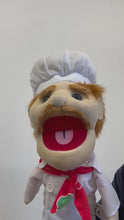 Load and play video in Gallery viewer, Chef Puppet (14&quot;)

