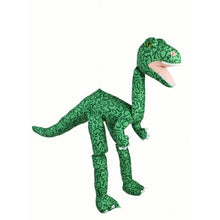 Load image into Gallery viewer, Dinosaur Marionette, Green (Jumbo - 26&quot;)
