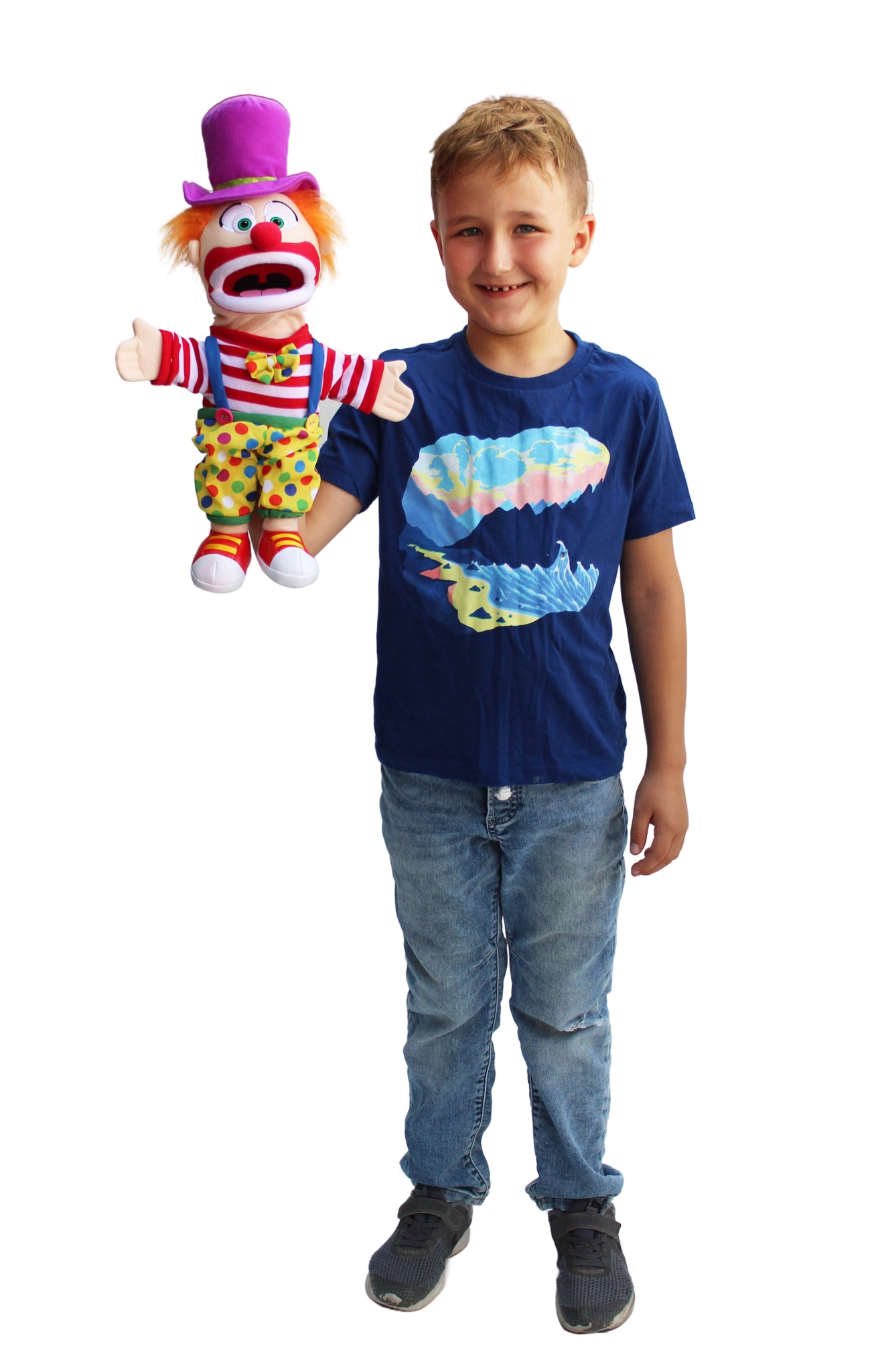 Load Clown Clown Hand Puppet โ The Puppet Store