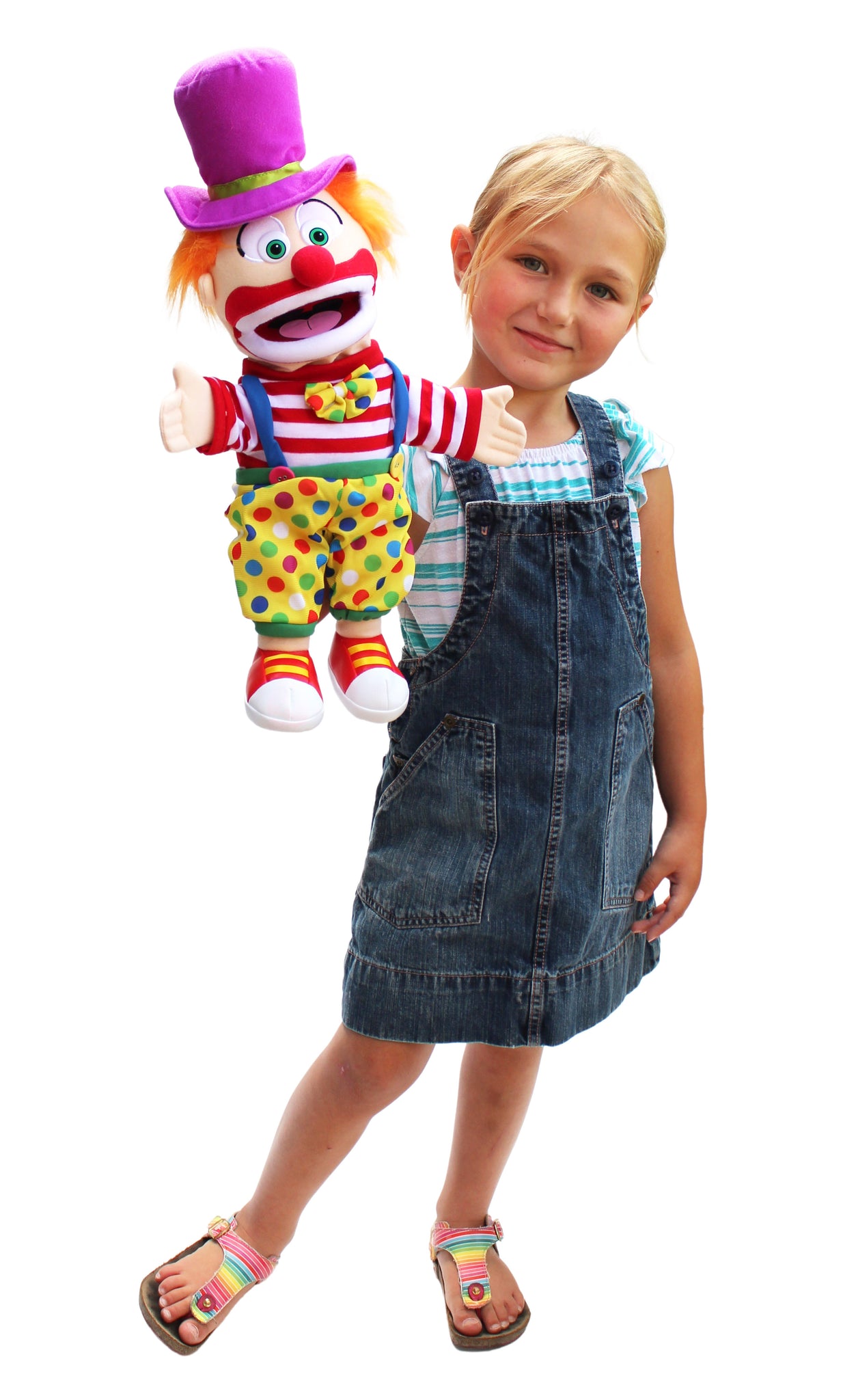 Load Clown Clown Hand Puppet โ The Puppet Store