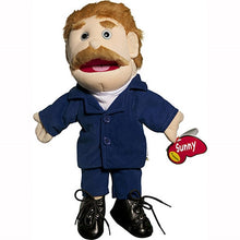 Load image into Gallery viewer, Dad Goodman Puppet, White (14&quot;)
