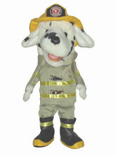 Load image into Gallery viewer, Dalmatian Firedog Puppet, Light Coat (14&quot;)
