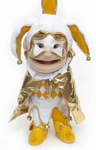 Load image into Gallery viewer, Jester Puppet, Gold (14&quot;)
