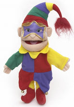 Load image into Gallery viewer, Jester Puppet, Multicolor (14&quot;)
