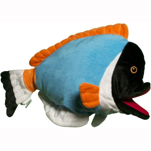 Blue Powder Fish Puppet (16