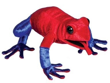 Strawberry Dart Frog Puppet – The Puppet Store