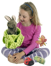 Load image into Gallery viewer, Rabbit Puppet, in Lettuce
