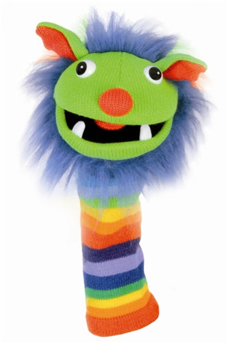 Rainbow Sock Puppet (16