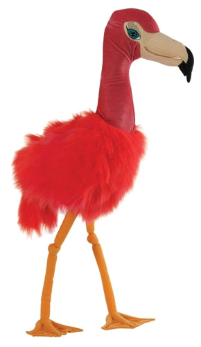 Flamingo shops hand puppet