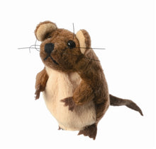 Load image into Gallery viewer, Mouse Finger Puppet, Brown (6&quot;)
