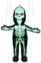 Load image into Gallery viewer, Skeleton Marionette, Glows In The Dark (16&quot;)
