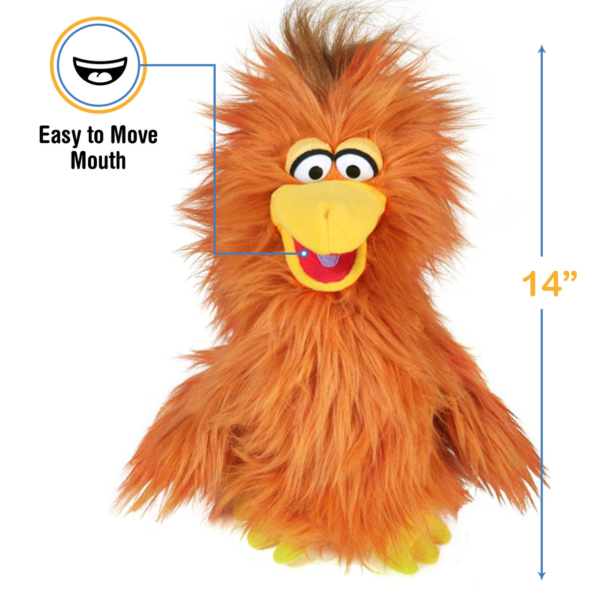 Hatching Silly Bird Puppet – The Puppet Store