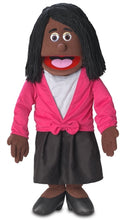 Load image into Gallery viewer, Barbara, Woman Puppet, Black (30&quot;)
