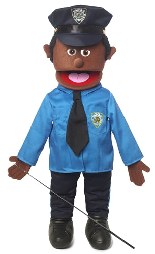 Policeman Puppet, Black (25
