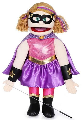 Superhero Girl Puppet (25