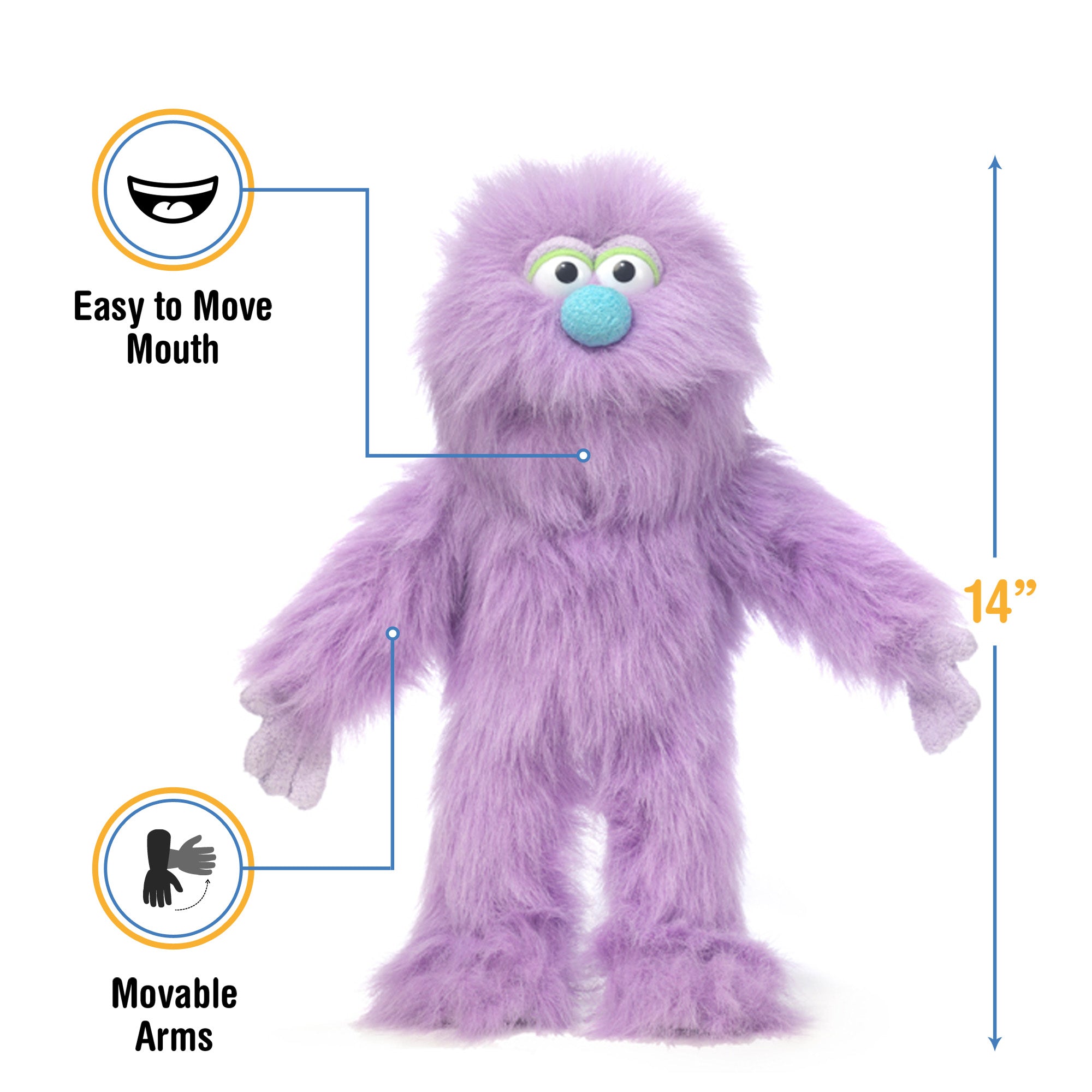 The Puppet Company Baby Monster Hand Puppets
