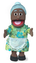 Load image into Gallery viewer, Granny, Grandma Puppet, Black (14&quot;)
