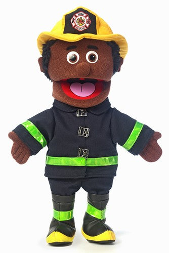 Fireman Puppet, Black (14