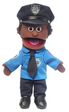 Load image into Gallery viewer, Policeman Puppet, Black (14&quot;)
