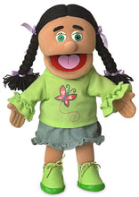 Load image into Gallery viewer, Jasmine, Hispanic Girl Puppet (14&quot;)
