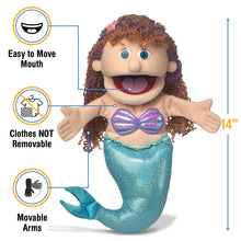 Load image into Gallery viewer, Mermaid Puppet (14&quot;)
