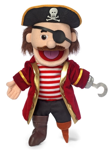 Pirate Puppet, with Peg Leg (14