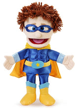 Load image into Gallery viewer, Superhero, Boy Puppet, Peach Skin (14&quot;)
