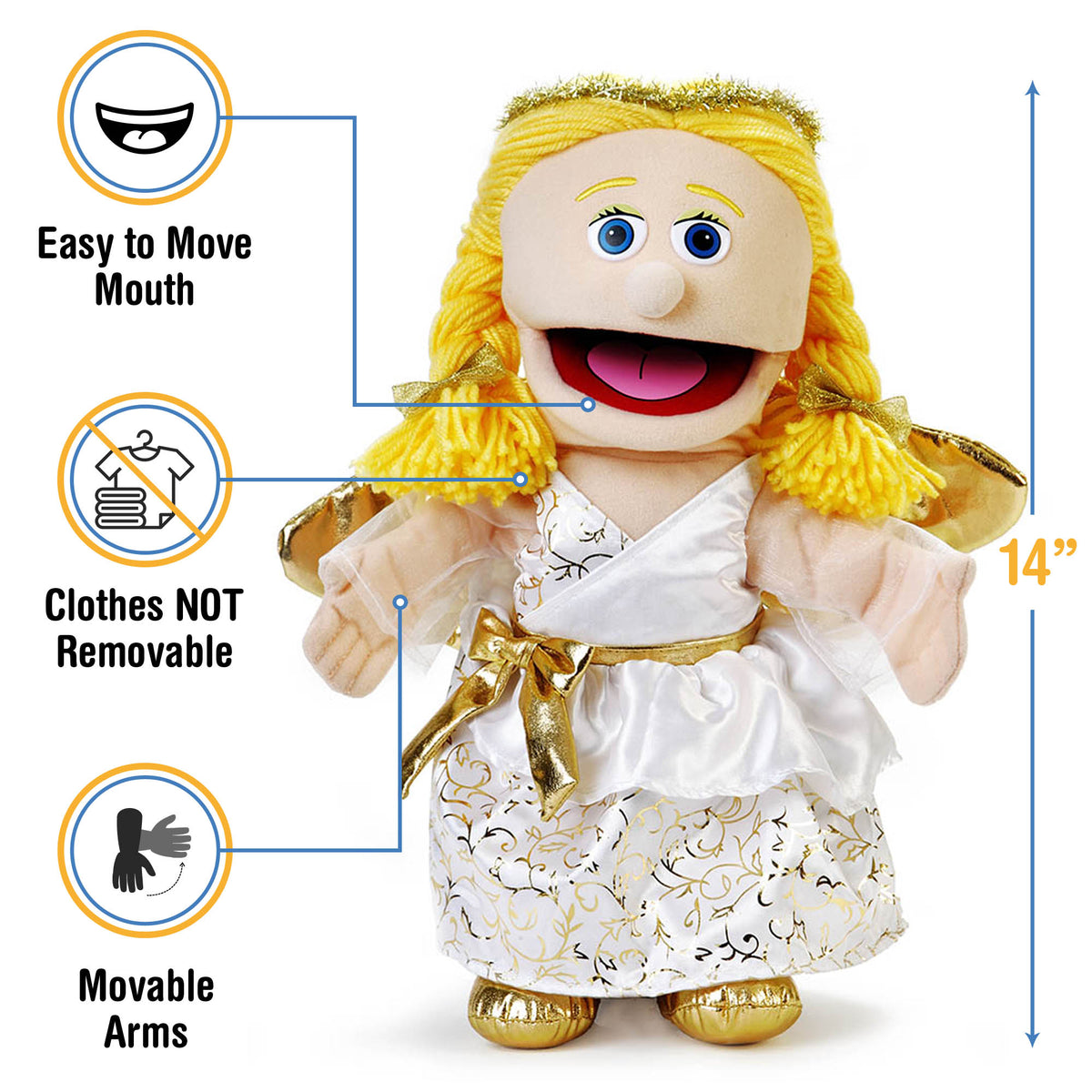 Angel Glove Puppet – The Puppet Store