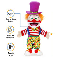 Load image into Gallery viewer, Clown Puppet (14&quot;)
