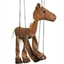 Load image into Gallery viewer, Brown Horse Marionette (Small - 8&quot;)
