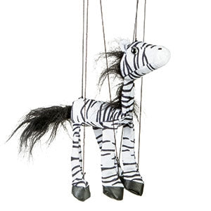 Zebra Marionette (Small - 8
