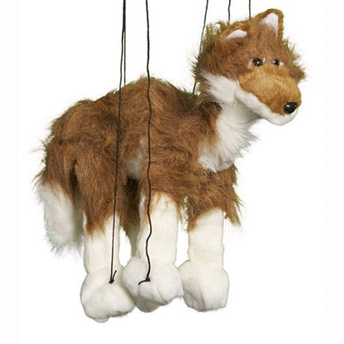 Red Wolf Marionette (Small - 8