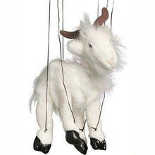 Load image into Gallery viewer, White Goat Marionette (Small - 8&quot;)
