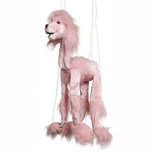 Load image into Gallery viewer, Pink Poodle Marionette (Jumbo - 26&quot;)
