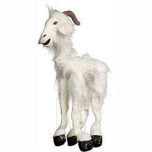 Load image into Gallery viewer, White Goat Marionette (Jumbo - 26&quot;)
